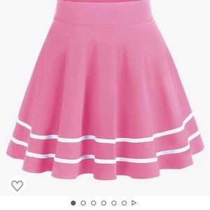 DRESSTELLS Skirt Versatile A-line
Basic Stretchy Flared Skater Skirt